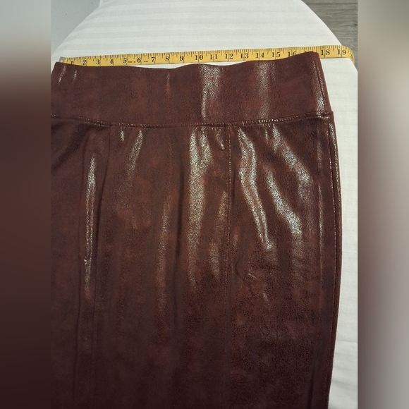 NEW! Melissa McCarthy Seven7 Print Faux Suede Pencil Skirt Size 1X - Picture 6 of 12